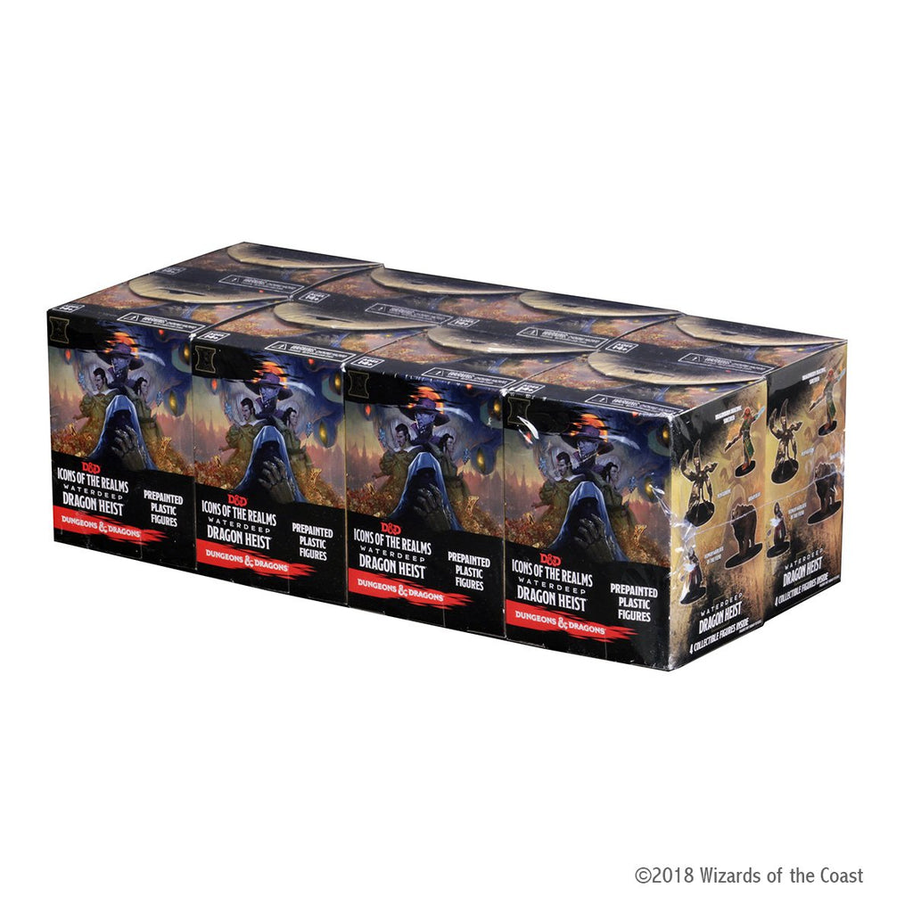D&D Icons of the Realms: Waterdeep Dragon Heist Booster Brick