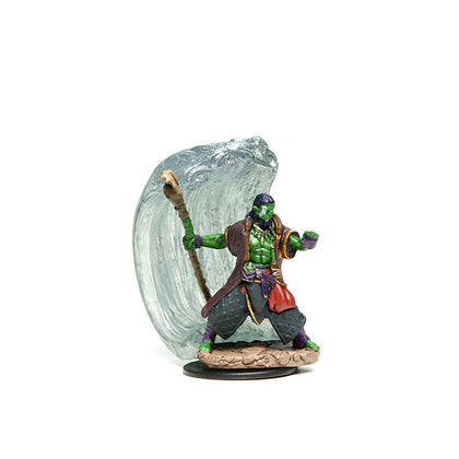 D&D Icons of the Realms Premium Figures: Water Genasi Druid Male - 3