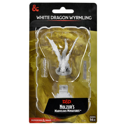 D&D Nolzur's Marvelous Miniatures: White Dragon Wyrmling - 1