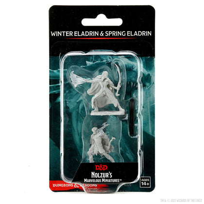 D&D Nolzur's Marvelous Miniatures: Winter Eladrin & Spring Eladrin - 1