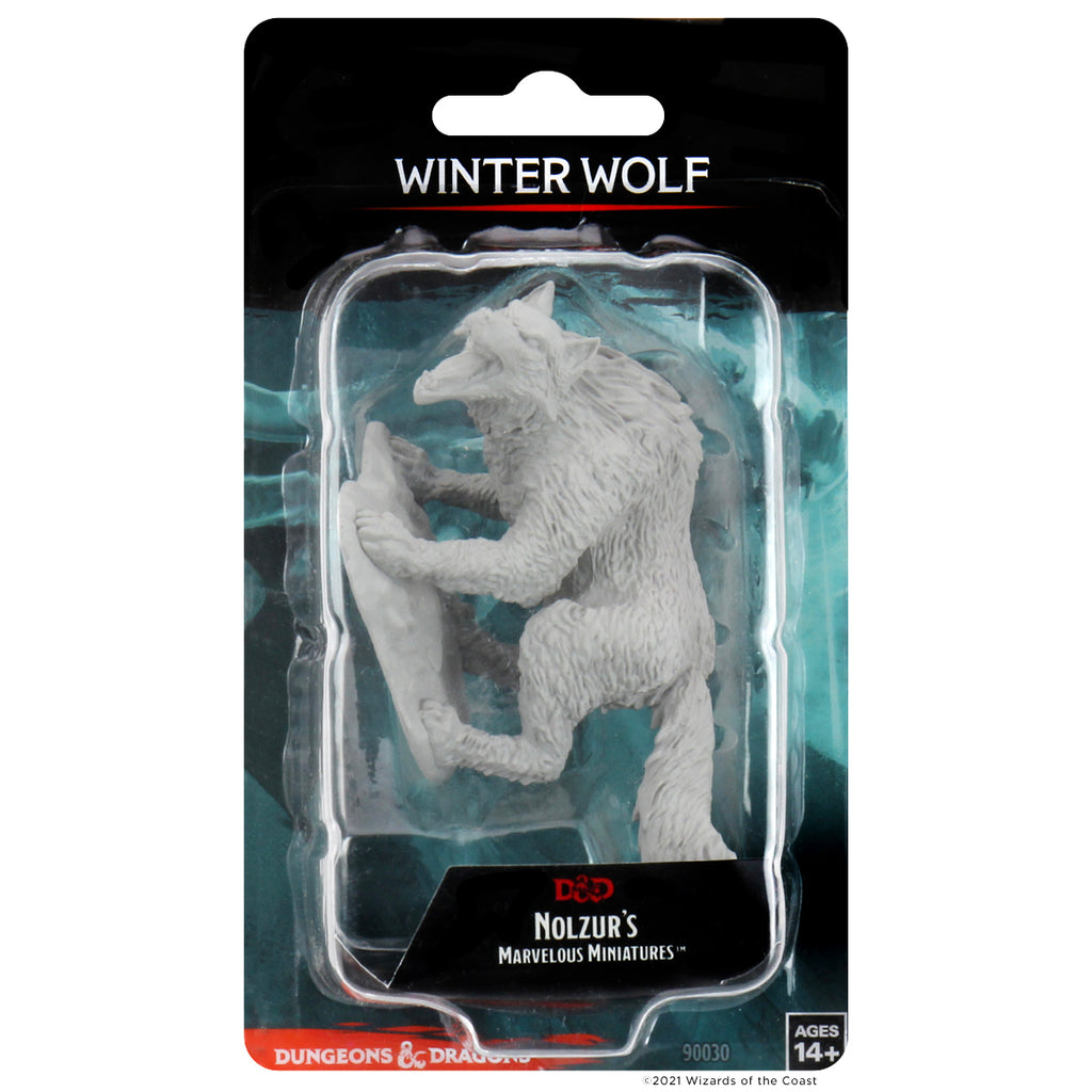 D&D Nolzur's Marvelous Miniatures - Winter Wolf