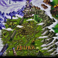 D&D Icons of the Realms: The Domain of Prismeer and The Witchlight Carnival Wall Map