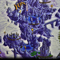 D&D Icons of the Realms: The Domain of Prismeer and The Witchlight Carnival Wall Map