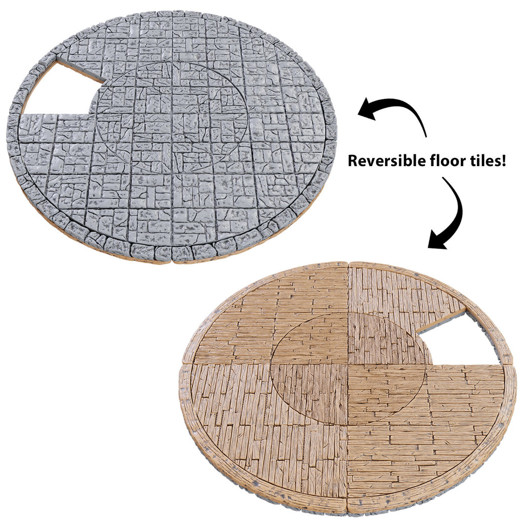 WizKids: Watchtower Boxed Set | Pair with Warlock Tiles 4D Settings Terrain