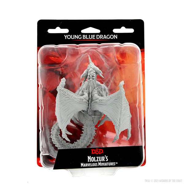 D&D Nolzur's Marvelous Miniatures: Young Blue Dragon – WizKids