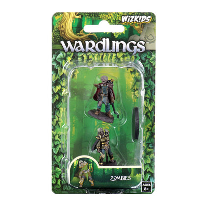 WizKids Wardlings Painted RPG Figures: Zombie (Male) & Zombie (Female) - 1